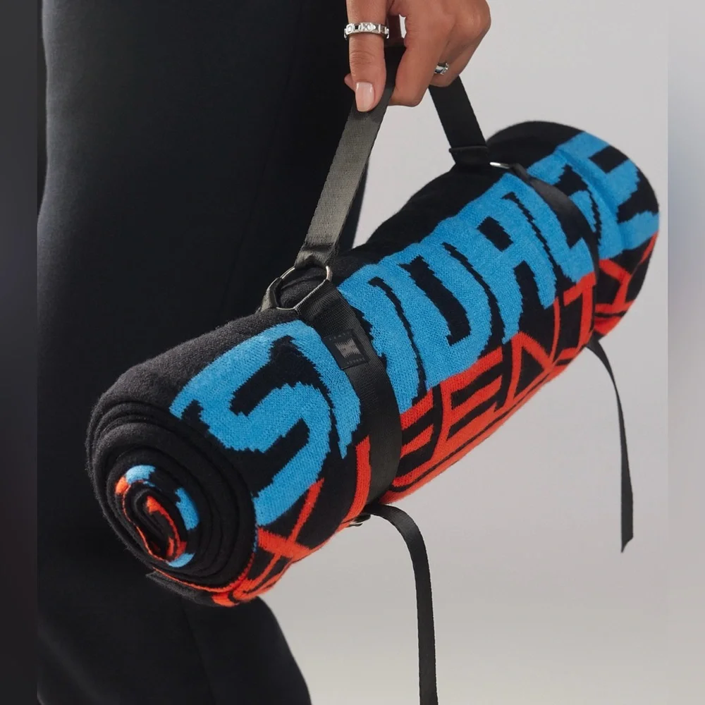 Savage X Fenty Lit Leisure Throw Blanket With Harness